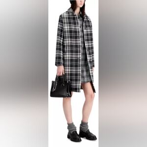 The Kooples, Wool Blend Woman's Coat In Size 42 Eu.